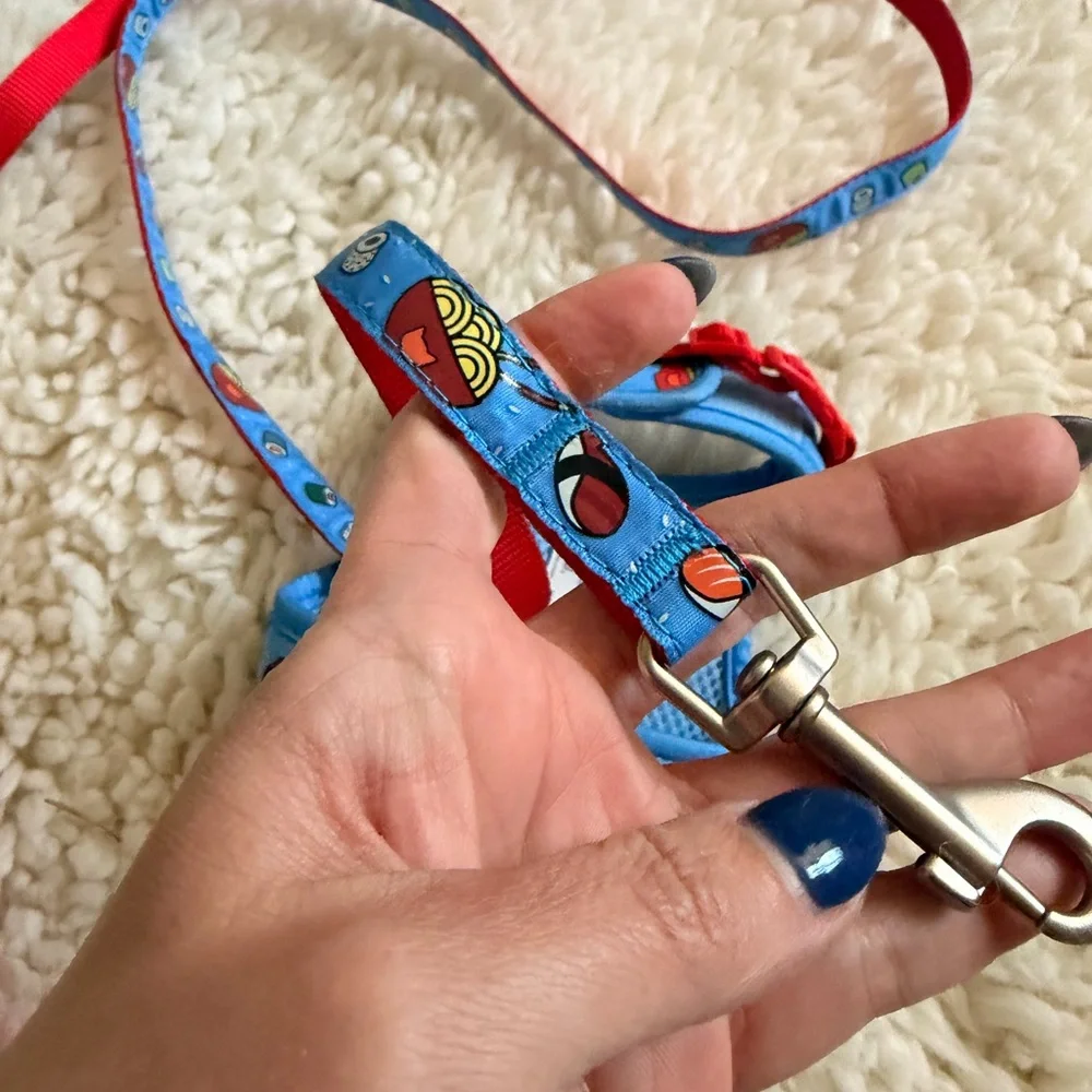 Sushi pet Harness with Leash